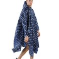 thumbnail image 5 of Umbrella Functional Raincoat With Reflective Stripes Usable As Tent Cushion For Men And Women, 5 of 5