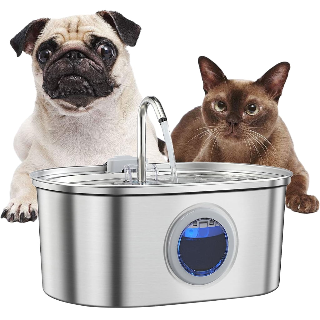 Automatic Cats Water Fountain Cats Feeding Bowl Pet Drink Bowl Large Capacity Pet Drinking Water Dispenser for Cats
