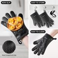 thumbnail image 4 of Guantes de cocina MAD SHARK, resistentes al calor, 450 °C, de silicona, 4 of 6