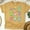 Gold, variant on Cute Reading Bunny Shirt with Colorful Peeps & Books, Azalea, Size M