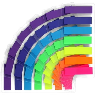 3M Post-it Durable File Tabs, 1 and 2, Bright Colors - 114 tabs