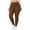 *Brown, variant on VBVC Women's High Waisted Seamless Yoga Pants , Tummy Control Leggings For Women , Ladies' Stretchy Workout Tights, S-3XL