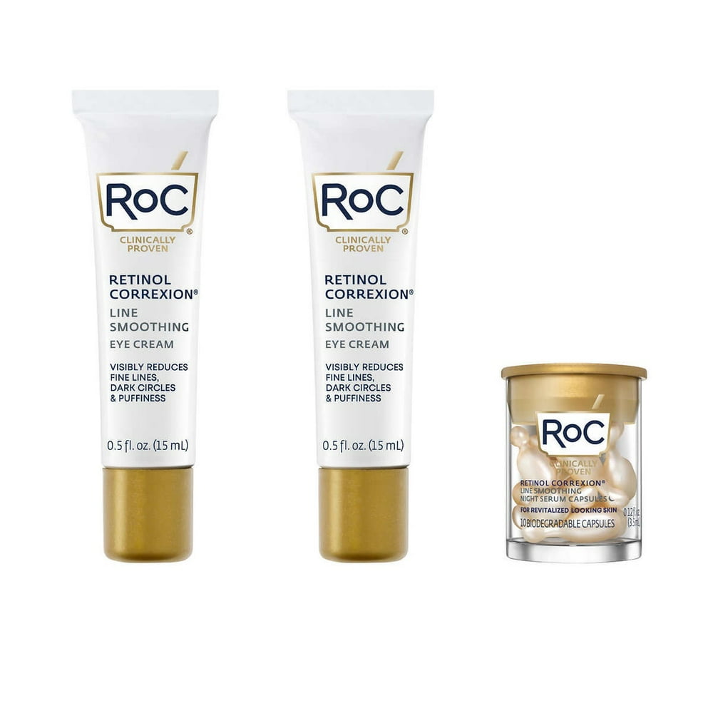 RoC Retinol Correxion Eye Cream + Night Serum Set
