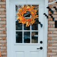 thumbnail image 4 of REK Halloween Autumn Wreath For Front Door Fall With Sunflowers Pumpkins And, 4 of 6