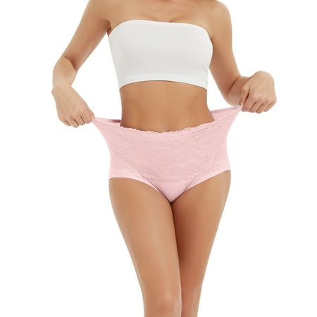 

Women Underwear Brief High Waist Tummy Control Panties Shapewear Brief Panties