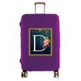 thumbnail image 1 of 18-32 Inch Large Capacity Travel Essential Bag with Flower Serie Print Pattern Travel Accessories Suitcase Dust Protection Cover 8flower D XL, 1 of 6