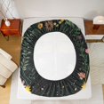 thumbnail image 5 of jejeloiu Kawaii Plant Flowers Twin Sheet Sets,Boho Bohemian Dragonfly Bedding For Men Women 3 Pieces, 5 of 7