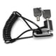 thumbnail image 3 of Bloqueo de frenos Likrtyny Accesorios para bicicletas Disco con cable de acero negro, 3 of 5