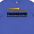 thumbnail image 4 of Inktastic Trombone Music Joke Band Youth T-Shirt, 4 of 5