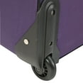 thumbnail image 5 of U.S Traveler Vineyard Fabric Expandable Rolling Luggage Set, Purple, 4-Piece (15/20/22/27), 5 of 7