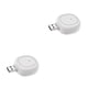 thumbnail image 3 of Cateissary Repelente de mosquitos ultrasónico USB 360 ° Repelentes Accesorios repelentes para garaje Restaurantes Supermercados Jardín Blanco 2Conjunto, 3 of 6