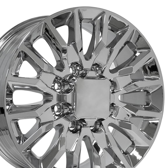 Single(1) OE Wheels CV59B 20x8.5 Chrome Rim 8x180 44ET