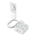thumbnail image 1 of Regleta de alimentación con protector contra sobretensiones TESSAN de 5 pies con 8 puertos AC y 4 puertos USB, 1 of 6