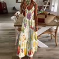 thumbnail image 3 of Various Fruits Sleeveless Dress Woman Fashion Long Dresses Women's Summer Suit Dress Summer 2025 Women, 3 of 7