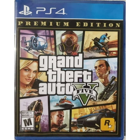 Grand Theft Auto V Premium Online Edition LATAM PS4
