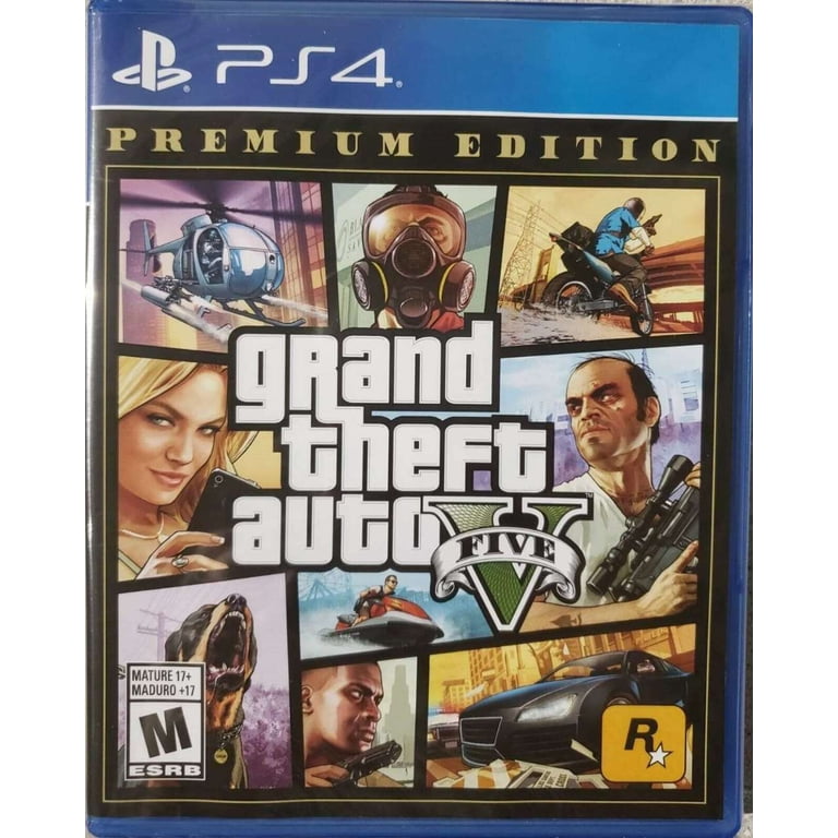 Rockstar Games Grand Theft Auto V Premium Online Edition, PS4 photo 1