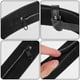 thumbnail image 5 of BRIGHTFUFU Cinturón de viaje de PU con bolsillo oculto para dinero, con cremallera oculta, antirrobo Cashsafe para hombre, color negro, 5 of 7