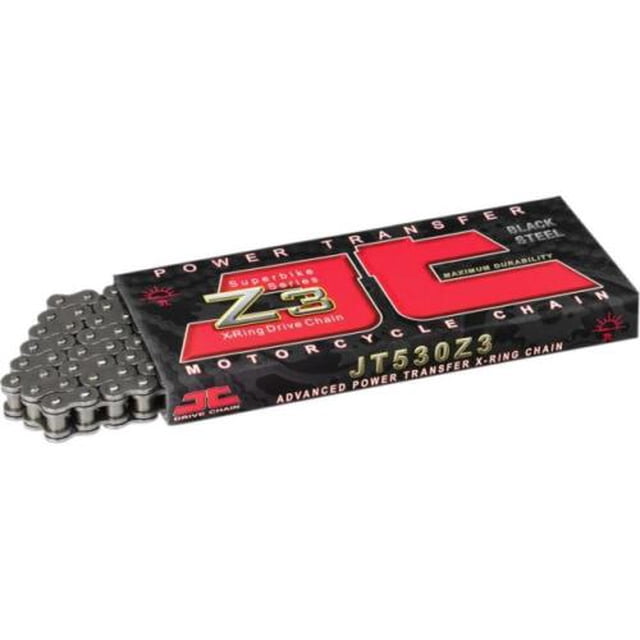 JT 530 Z3 Chaîne en X Super Robuste, 120 Maillons