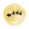 thumbnail image 1 of Clearance! Christmas Wall Decals Removable Glow In The Dark Moon Wall Sticker For Christmas Holiday Luminous Wall Window Sticker Christmas Tree Decoration For DIY Home Décor, 1 of 3