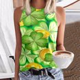 thumbnail image 2 of FVWITLYH Womens Tank Tops Loose Fit Womens Summer Tank Tops Button Down Drawstring Ruched Tee Shirts Blouse Yellow,XL, 2 of 4