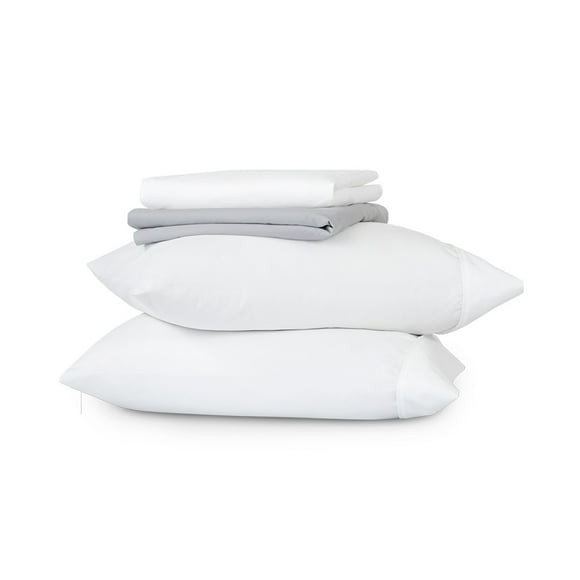 Juego de Sábanas Queen Size de Microfibra Esquimal, Hipoalergénicas para Colchones de hata 40 cm alto , Narval