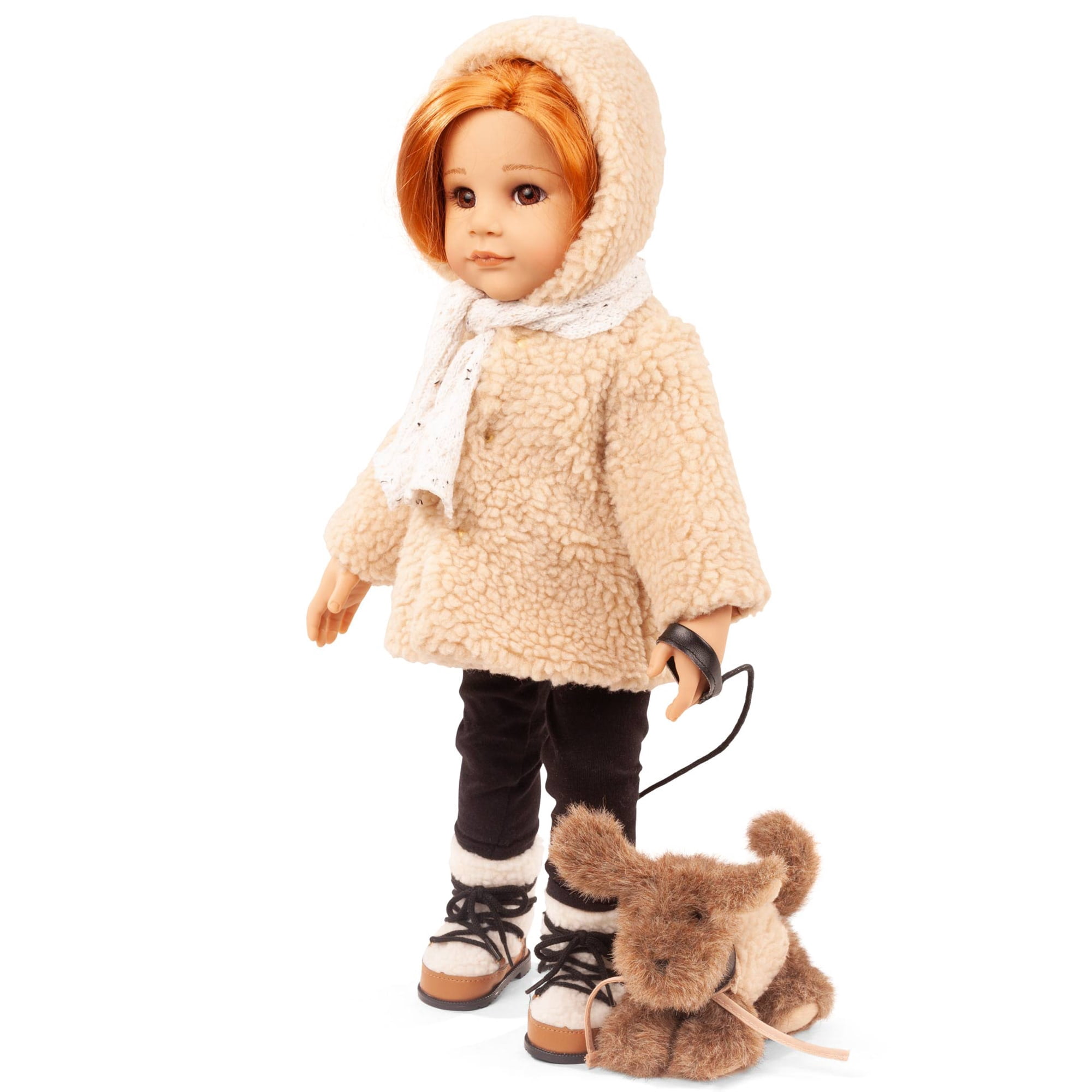 19.5" Hannah Loves Her Puppy Dog Standing Doll