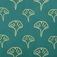 thumbnail image 2 of 18" x 18" Simply Daisy Cottage Ginko Polyester Accent Pillow, Teal Qty 1, 2 of 4