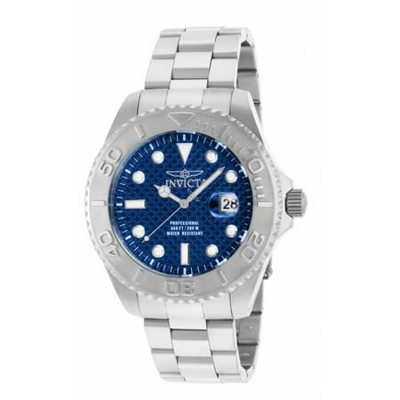 Invicta Men's 15176 Pro Diver Quartz 3 Hand Blue Dial Watch