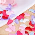 thumbnail image 4 of 100pcs Multicolor Romantic Hearts Paper Cuttings Table Throwing Confetti for Party Wedding Decorations Crafts 35mm (Assorted), 4 of 7