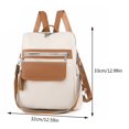 thumbnail image 3 of Bolso de hombro elegante para mujer, mochila cruzada con múltiples bolsillos, bolso de trabajo para mujer al aire libre Wdftyju Para Estrenar, 3 of 3