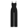 thumbnail image 4 of No Boundaries Sleeveless Cami Jumpsuit, Women's XXS-XXL, 4 of 4