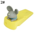 thumbnail image 1 of Flmtop Cute Dog Pig Mouse Cat Shape Door Stopper Holder Hard PVC Doorstop Wedge Gift, 1 of 11