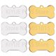 thumbnail image 1 of Wholesale 100 Pieces Stainless Steel Bone Pet Identity Dog ID Tag Personalized Laser Custom Cat Collar Accessories ShopWise Round, 1 of 12