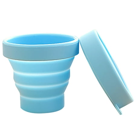 

Candy Color Travel Silicone Folding Cup Outdoor Sports Telescopic Cup Gargle Cup