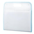 thumbnail image 1 of HILABEE Portable A4 File Folder Multipurpose Utility 13 Layer for Travel Office Home Blue, 1 of 9