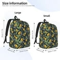 thumbnail image 4 of Daiia Citrus Fruits Elegant Lemons Vintage Canvas Backpack for Men and Women ,Hiking Backpack,Travel Laptop Bag for School,Large Capacity Backpack, 4 of 8