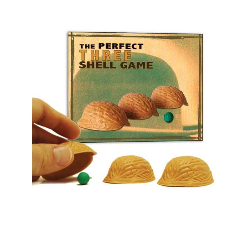 The Perfect Three Shell Game The Perfect Equipment for One of the