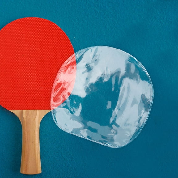 HONMEET 16-Piece Transparent Protective Film for Table Tennis Rackets, Easy to Apply and Remove Cover