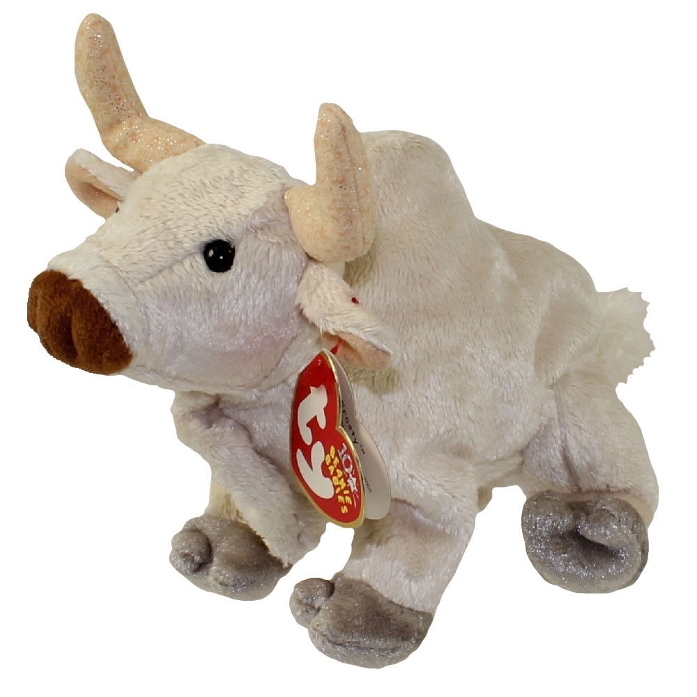 Ty Beanie Baby Frosty The Bull Cow Steer With Tags 2002 Poem About Arizona for sale online