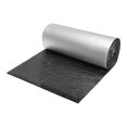 thumbnail image 1 of Unique Bargains 394mil 10mm 16.14sqft Alfombra de Aislamiento Acústico para Automóvil Material de Escudo Térmico Autoadhesivo para Capó Cubierta de Motor de Barco 118.11"x19.69" Tono Plateado, 1 of 1