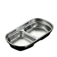 thumbnail image 2 of Stainless Steel Dipping Dishes, Stackable Soy Dipping Bowls, Multi-Compartment Seasoning Container, Versatile Korean-Style Dish for Barbecue, Ideal for Sauces and Small Plates, 2 of 9