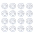thumbnail image 2 of 50PCS Hebillas de perlas de forma redonda Botones de perlas coloridas Hebillas creativas (10L), 2 of 5