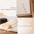 thumbnail image 6 of MGGAO beige 320 Pages College Ruled Journal Notebook, Lined Journal Notebook, 6 of 6