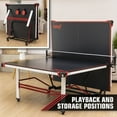 Penn 5500 Premium Official Size Indoor Table Tennis Table, 18mm Surface Thickness