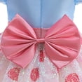 thumbnail image 6 of Rongking Little Girls Bo Peep Princess Dress Sequins Costume Halloween Easter Dress Up for 12M-7T, 6 of 8
