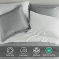 thumbnail image 5 of Regency Heights Twin/Twin-XL Size Comforter Set, 5-Piece Reversible Bed in a Bag with Sheets, Gray, 5 of 13