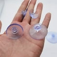 thumbnail image 3 of maskred 20 Pcs Mushroom Sucker PVC Suction Cups Window Refrigerator Decor, 3 of 6