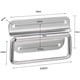 thumbnail image 3 of Manijas de tracción plegables de acero inoxidable, manijas de caja, manijas de caja plegables, manija de caja de herramientas, manija de tirador de puerta de metal, para caja de, 3 of 5