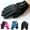 Black, variant on Winter Gloves Fingers Warm Gloves Zipper Anti Slip Windproof Waterproof Cycling Riding Running Work for Men Women Men Women