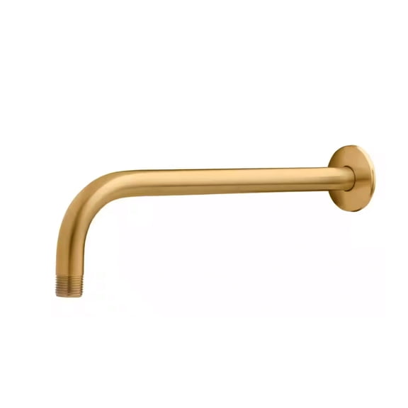 Ceybo 12 in. Shower Arm for Rain Showerhead in Brushed Gold